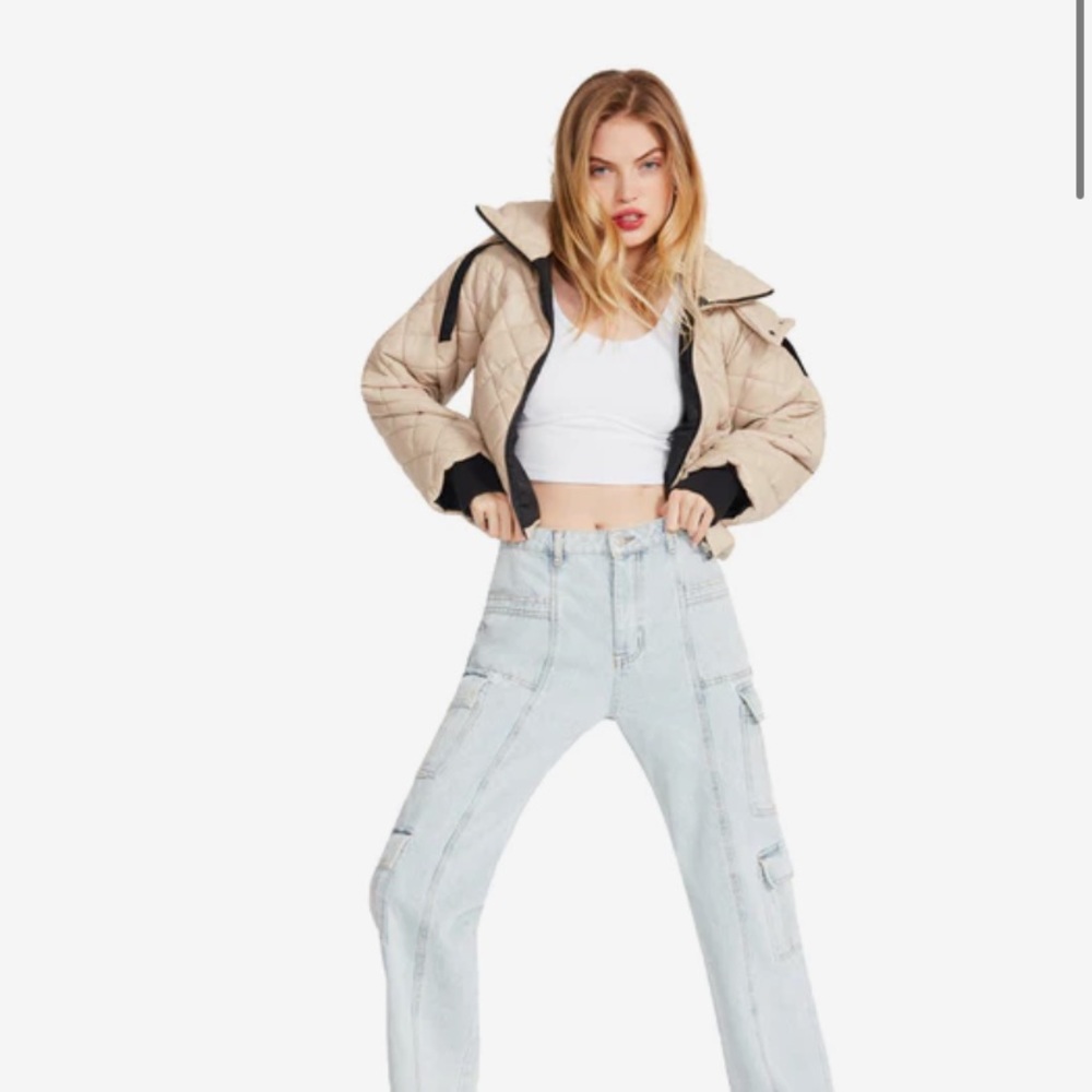 Steve Madden HAYLE JACKET BEIGE